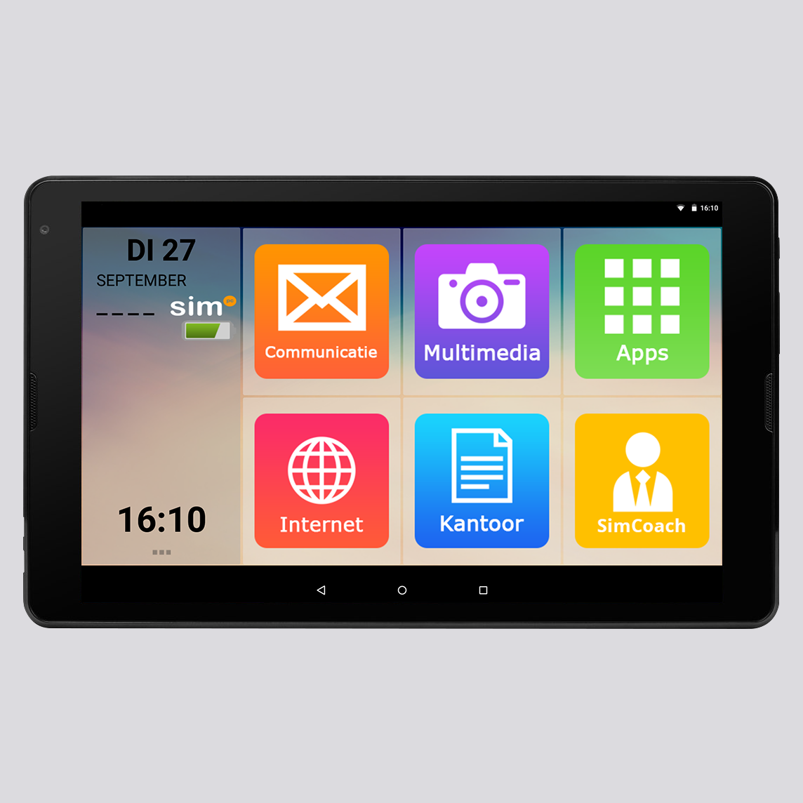SimTab • Een tablet bijzonder geschikt voor senioren!