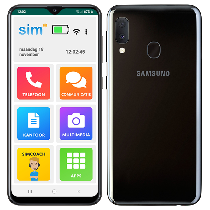 SimPhone 4 Mobiele telefoon voor ouderen